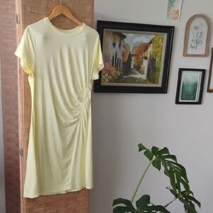 Universal Thread Soft Yellow Tee Dress